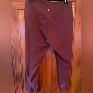 Lululemon luxtreme scalloped edge leggings